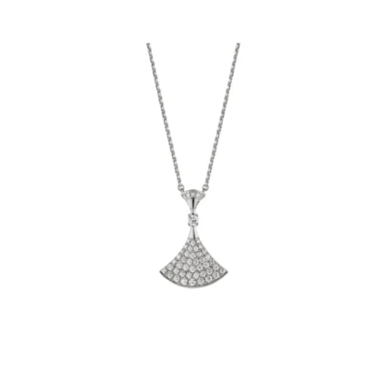 [BV]DREAM NECKLACE SILVER FULL DIAMOND