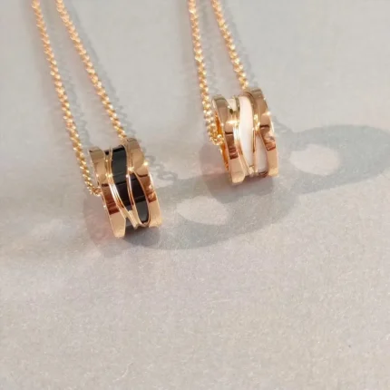 [BV]ZERO 1 NECKLACE PINK GOLD