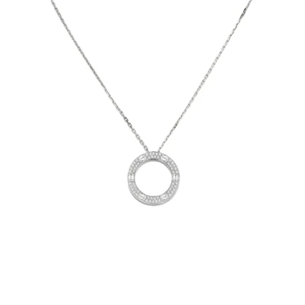 [CA]LOVE NECKLACE ADJUSTABLE SILVER