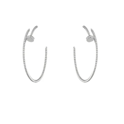 [CA]JUSTE EARRINGS FULL DIAMONDS 1.8MM